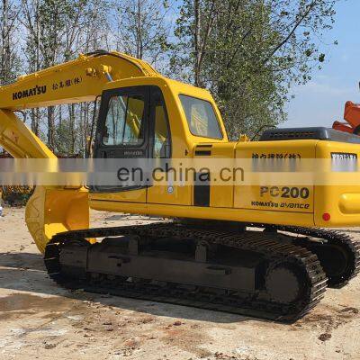 High quality komatsu excavator pc200 , Used pc200-6 pc200-7 pc200-8 digger , 200-6 nice working digger