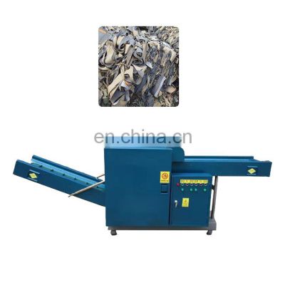 Factory price old clothes leather fabric cutting machine