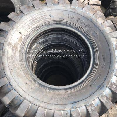 Wide-body Dump Truck Tires 13.00-25 14.00-24/25 E-3 Flower Reinforced Nylon Tires photo-4