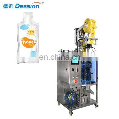 irregular pouch bag dis washing liquid bulk packing machine for dish wash