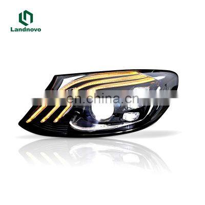 landnovo high quality car accessories headlight for 2017-2020 Mercedes Benz E class upgrade to S class led head light head lamp