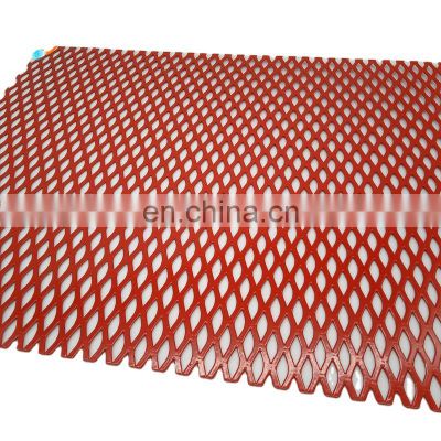 Rust resistance flattened diamond expanded mesh