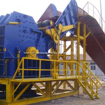 Industrial mini scrap Metal chip bar hammer mill Crusher waste car shredder hammer steel metal recycling machine