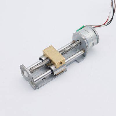 Two Phase 15BY PM Stepper Linear Motor Travel 45mm