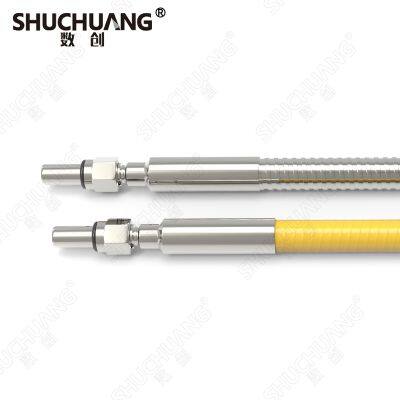 HP-SMA905 High Power Energy Fiber Optic Patchcord Overhanging Notched Fitting Laser Cutting Welding Fiber Optics photo-3