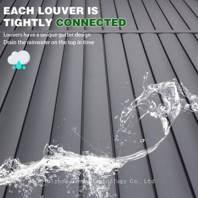 3*6m Waterproof and Easy Assemble Outdoor Pergola photo-4