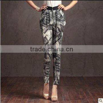 wholesale hot selling tribal print women popular harem pants