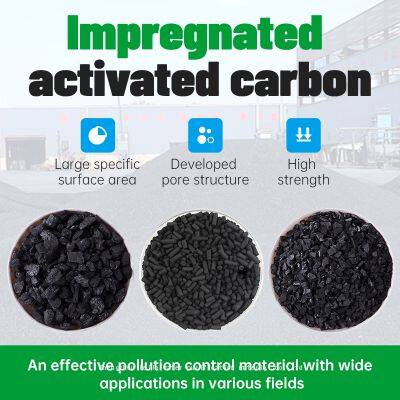 Kelin Factory Wholesale Koh Impregnated Cylindrical Pellet Columnactivated Carbon For Hydrogen Production