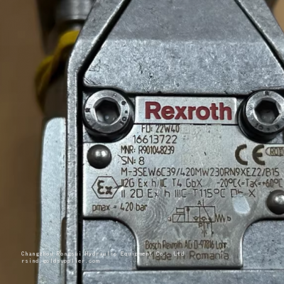 REXROTH electromagnetic directional valve R901048239 M-3SEW6C3X/420MW230RN9XEZ2/B15, Rexroth electromagnetic directional valve