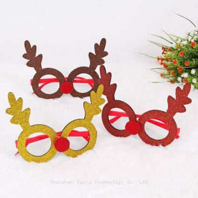 Merry Christmas Glasses Frame for Party Sunglasses Decoration and New Year Supplies photo-2