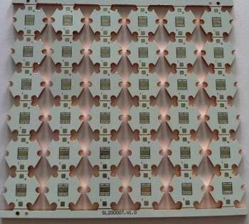 PCB de base de aluminio multicapa de alta corriente con separación termoeléctrica de dos capas