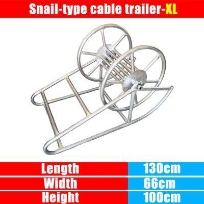Антиповоротный стальной канатный разматывающий и наматывающий автомобиль для силовых тросов, кабельного строительства и укладки, а также намотки тросов