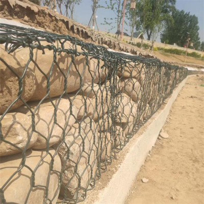 2.7mm Galvanized Steel Gabion With 100x120mm Mesh for Slope Protection photo-1