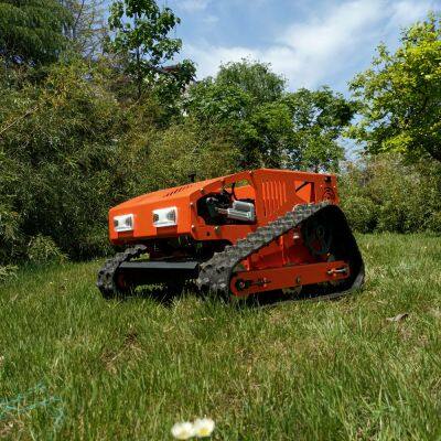 Vigorun Tech VTC550 Gasoline Grass Trimmer High-Speed 4KM/H Four-Stroke Robot Cortador De Pasto Working Degree 35°