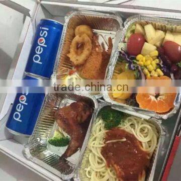 Takeaway Disposable Fast Food Plates, aluminium fast food plates