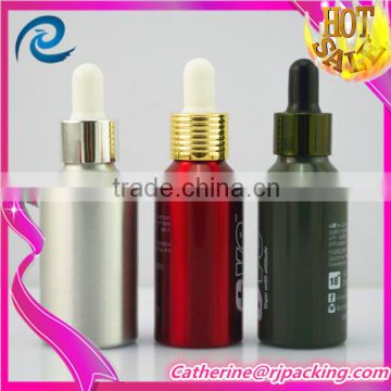 dropper bottle with plastic cap, Aluminum essential oil dropper bottles