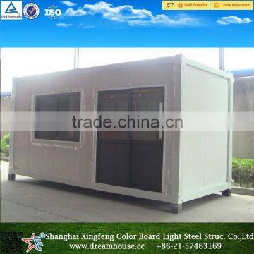 mobile prefab foldable container house/foldable container house/high quality 20ft container house