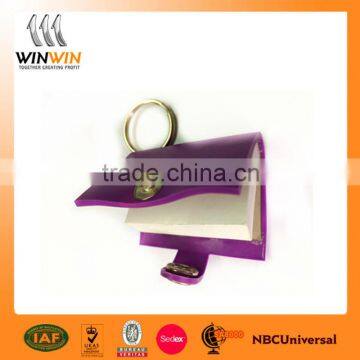 Notebook 3D logo soft pvc keychain