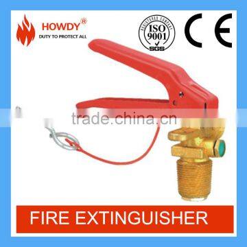 New high pressure carbon dioxide fire extinguisher valves for fire fighting