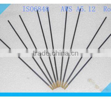 Beijing Brand WL15 0.040" Lanthanated Tungsten Tig Weld Electrode with gold tip EWLa-1.5 and 10pcs/packs