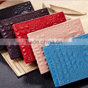 High quality genuine leather driving license cover,driving license card holder