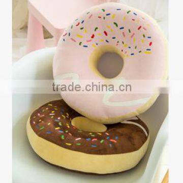 Lifelike Doughnut Shaped Plush Stuffed Sofa Hug Pillow photo-3
