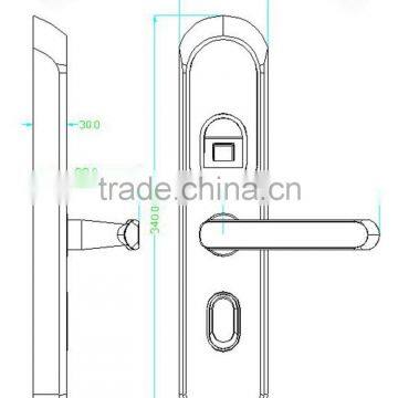 New Touch Screen Biometric Smart Fingerprint Keypless Locks photo-4