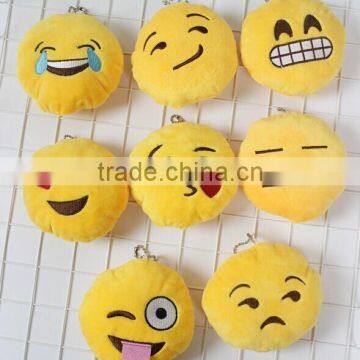 5cm emoji keychain/ Emoji face sticker /Soft toy emoji