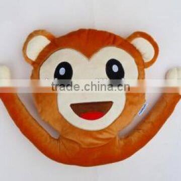 Plush Emoji Pillows/High Quality Plush Emoji Pillow/plush Monkey Emoji Pillow photo-4