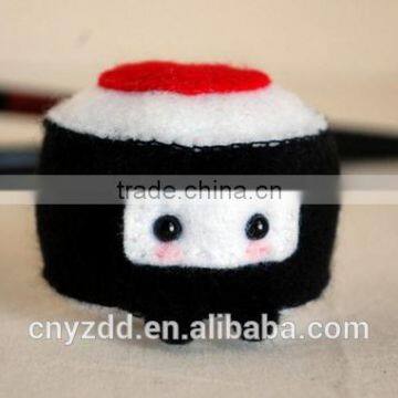 Custom Japanese plush sushi toy/soft sushi toy