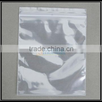 Chinese Factory Customized Hot sale clear LDPE Plastic reclosable zipper Bags