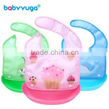 OEM service supply and baby bib product type with organic cotton