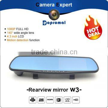Car rearview mirror camera dvr,car dvr rearview mirror