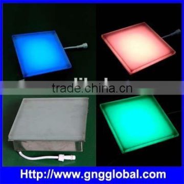 Outdoor RGB full color high quality stainless steel led brick light waterproof brick wall light led