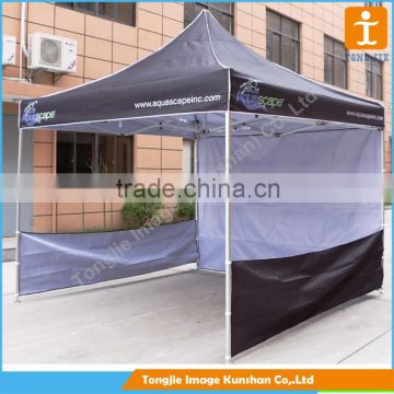 Folding aluminum frame trade show canopy advertising tent