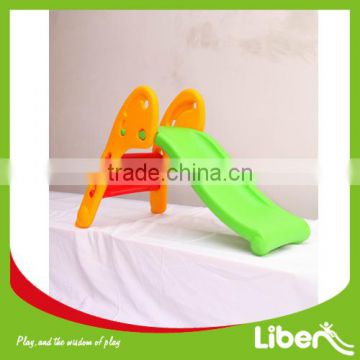 Indoor Backyard Plastic Folding Toddler Slide, Folding Mini Slide