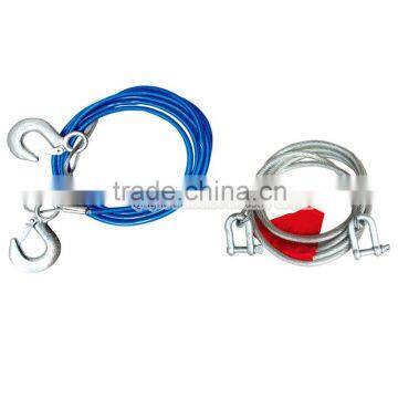 OEM/ODM Tow Rope Hooks Heavy Duty Tow Rope Steel Towing Wire Rope