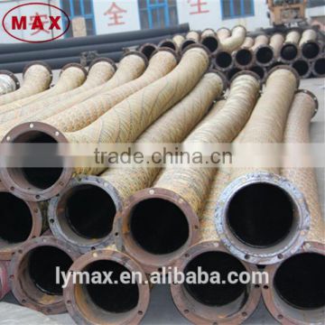 6 meter length rubber hose pipe for sand suction and diacharge