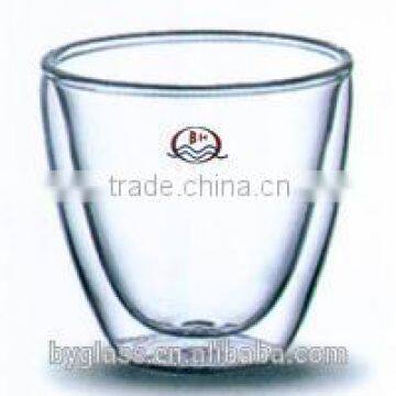 crystal borosilicate glass tea cup