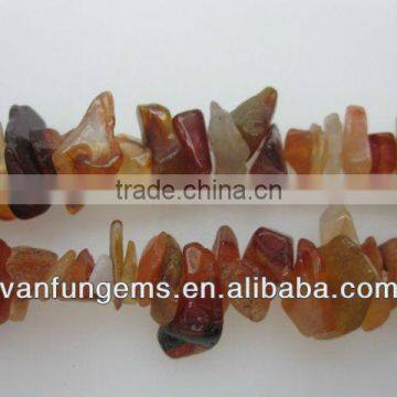 natural natural red agate tumble chips