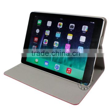 hot selling new leather case for ipad 6 front standing