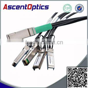 40G DAC cable QSFP-4SFP10G-CU1M Direct Attach Copper Cable 100% compatible