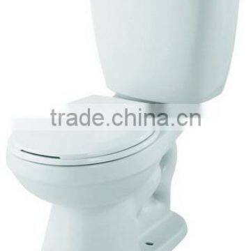 siphonic type jet two piece s-trap toilet