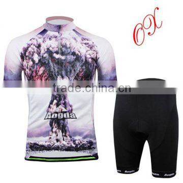 woman wear mountain bike sportswear cycling clothing set