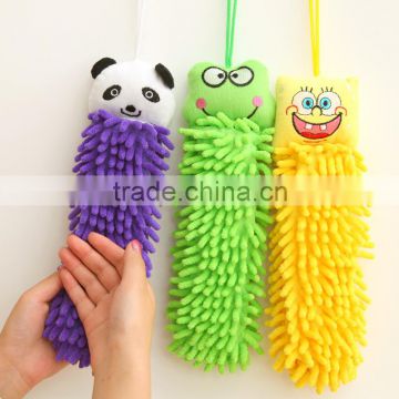 Q040 cheap cartoon thick towel wipes wholesale hand towel