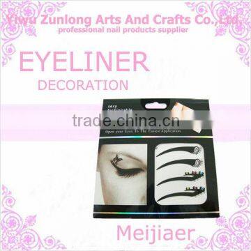 2012 newest eyelash sticker& 3D nail sticker & eye art decorations