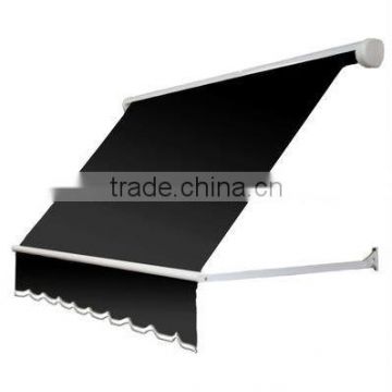 retractable swing arms awning