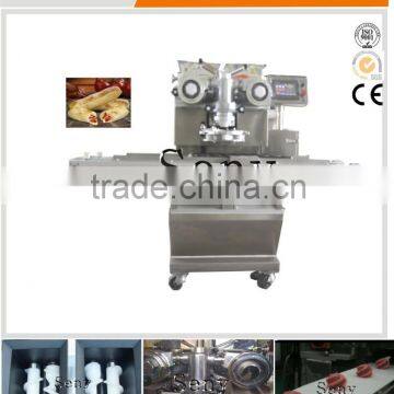 filling bread stick making machine/ filled bread stick maker / stuffed bread stick encrusting machine