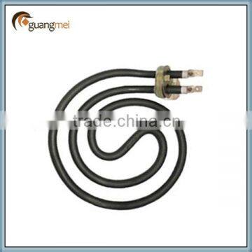 Coil tubular heater for home appliance with SS304 material