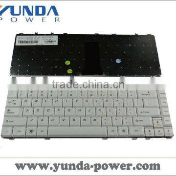 Laptop keyboard replacement for LENOVO Y450 Y450A Y450G Y550 Y550A White